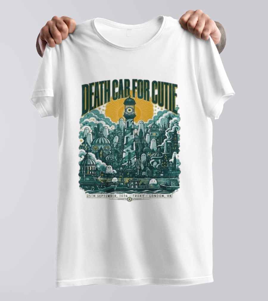 Death Cab For Cutie 25th September 2026 Troxy London UK T-Shirt