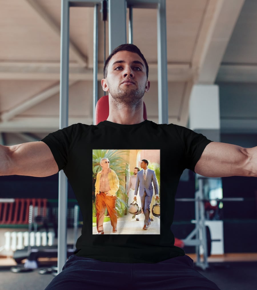 Snowfall TV Series Characters Franklin Saint Teddy McDonald Fashion Outfits T-Shirt