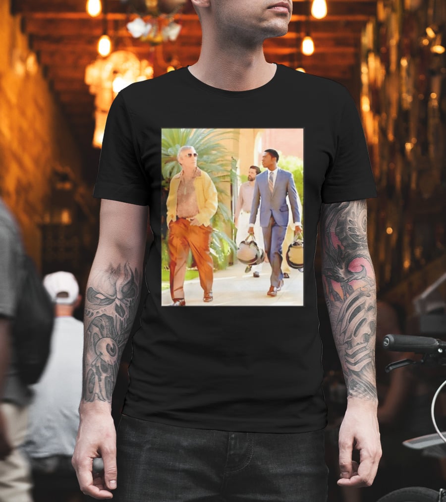 Snowfall TV Series Characters Franklin Saint Teddy McDonald Fashion Outfits T-Shirt
