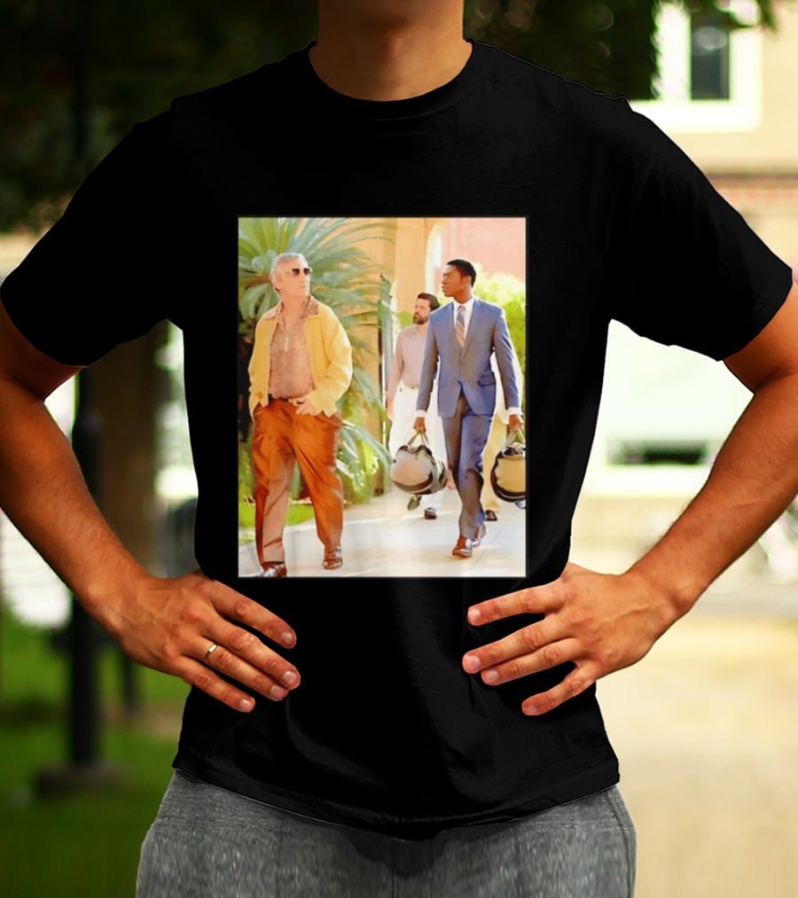 Snowfall TV Series Characters Franklin Saint Teddy McDonald Fashion Outfits T-Shirt
