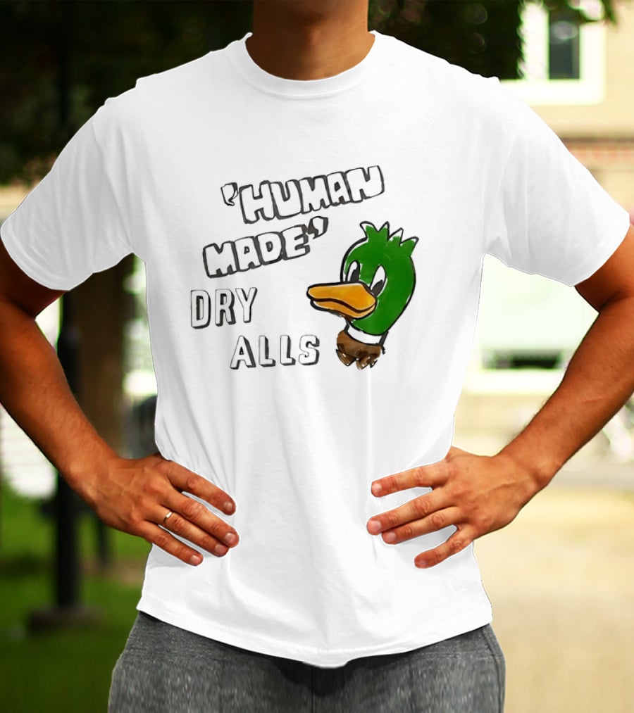 Human Made Dry Alls Duck Nigo Streetwear T-Shirt