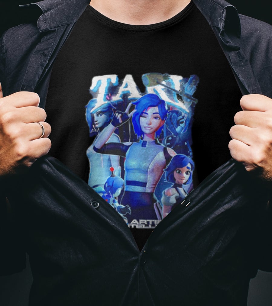 Tari Turbo Artificial Rapid Intelligence Character Montage T-Shirt