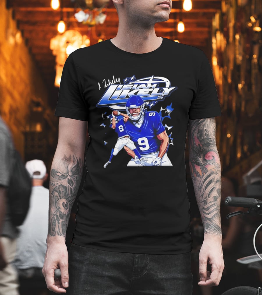 Isiah Likely Baltimore Ravens Number 9 Football T-Shirt