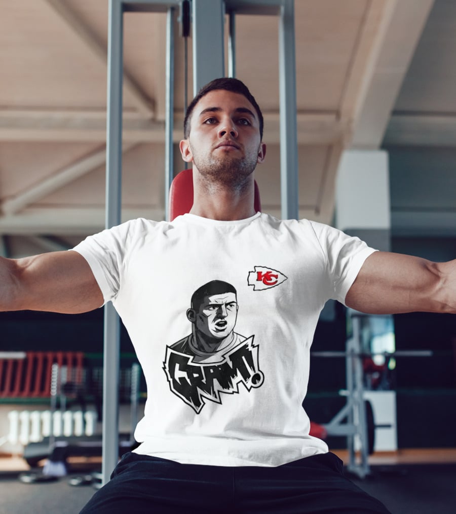 Travis Kelce Kansas City Chiefs GRAM NFL Football Star T-Shirt