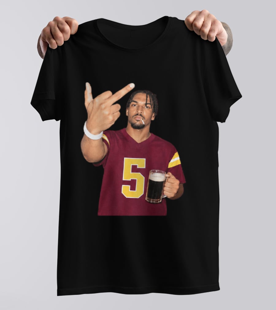 Jayden Daniels Middle Finger T-Shirt