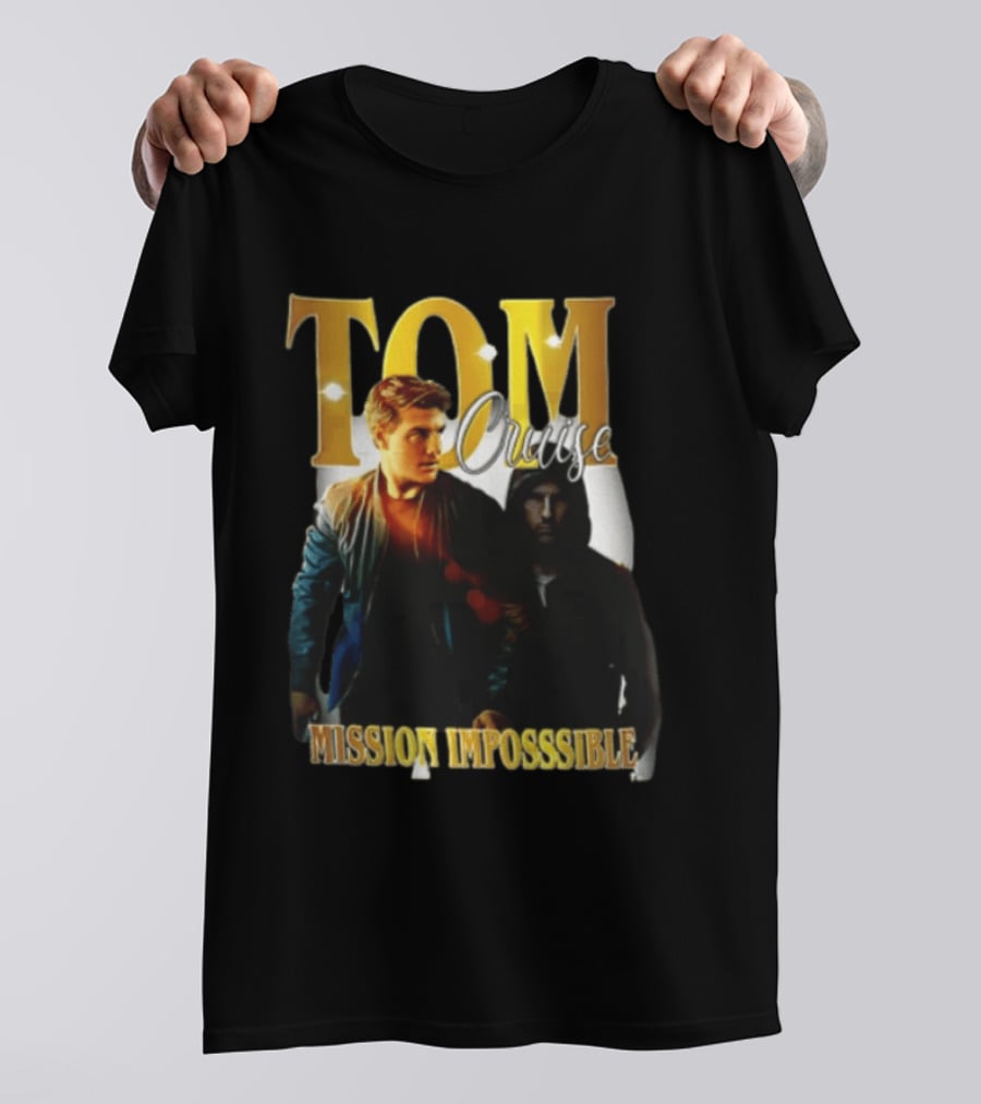 Tom Cruise Mission Impossible Two Men Standing Wearing Jackets T-Shirt