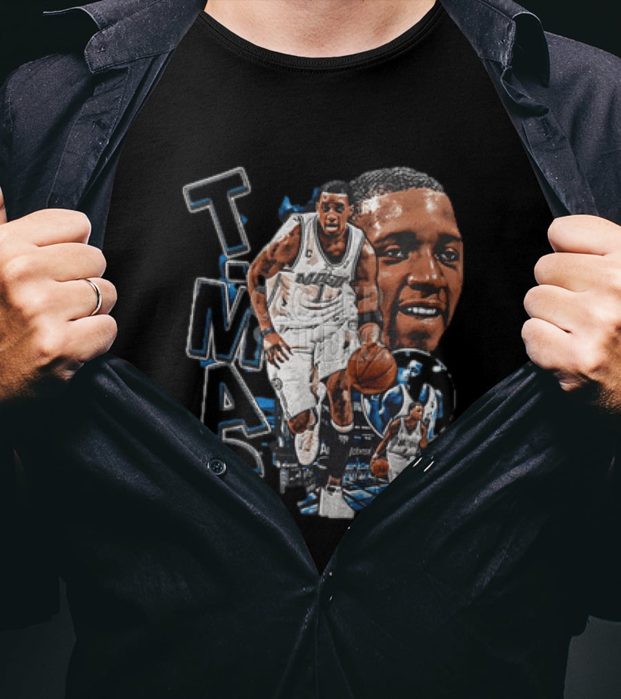 Tracy McGrady MAC Orlando Magic NBA Basketball Player 2 Sided T-Shirt