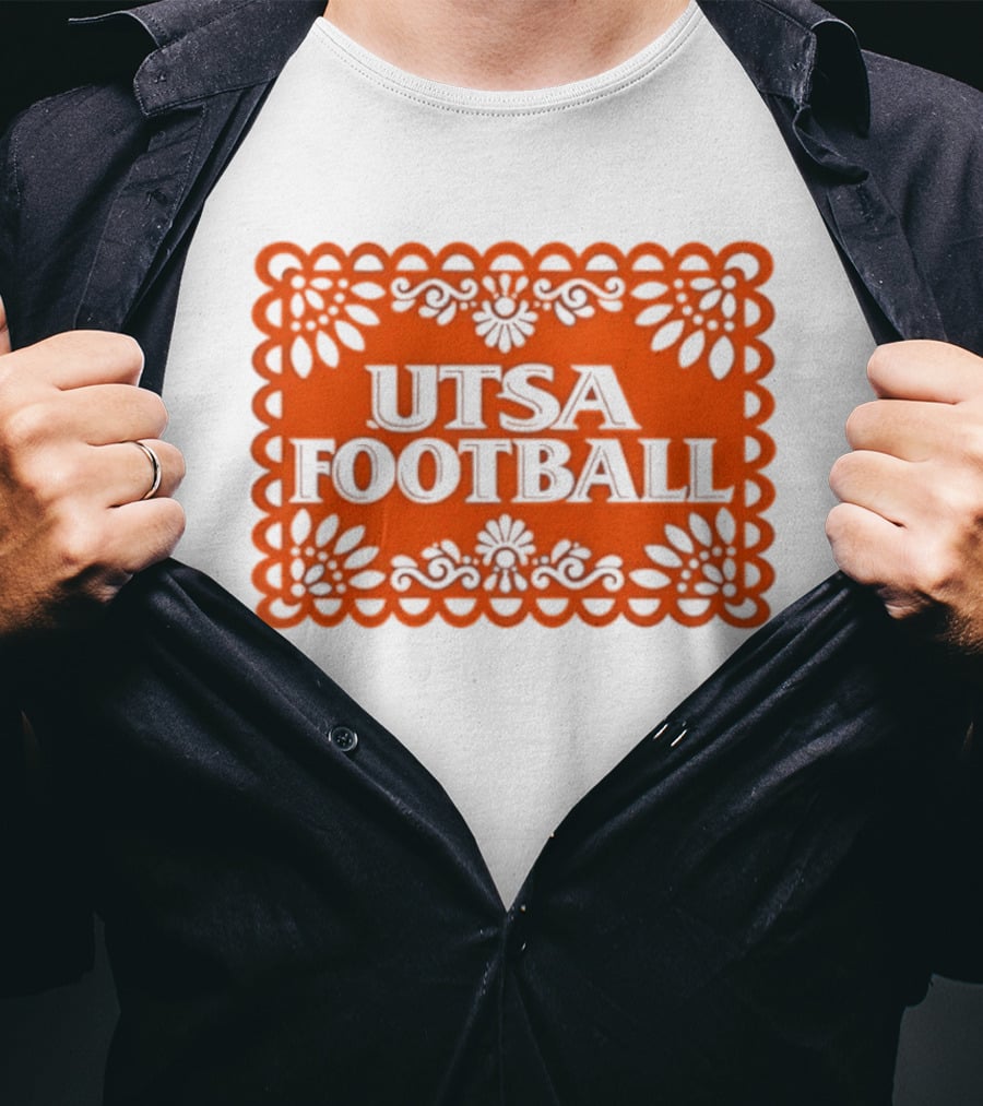 UTSA Football Papel Picado Roadrunners Team Spirit T-Shirt