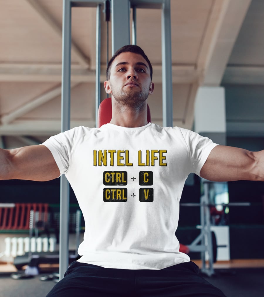 Intel Life Ctrl C Ctrl V T-Shirt