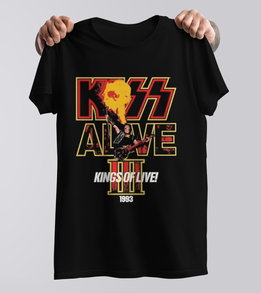 Kiss Alive III Kings Of Live 1993 T-Shirt