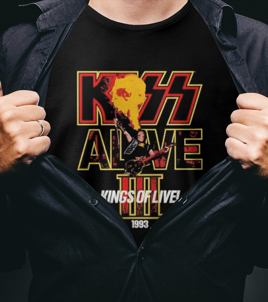 Kiss Alive III Kings Of Live 1993 T-Shirt