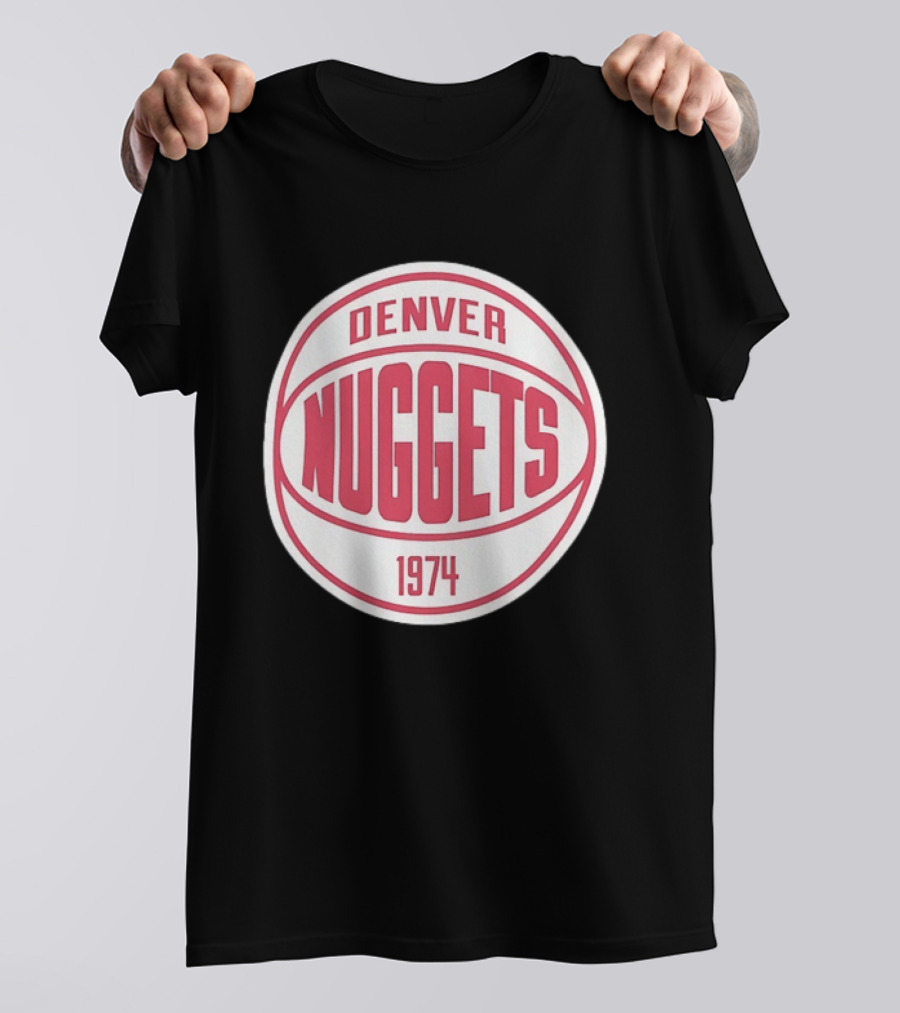 Denver Nuggets 1974 Vintage Basketball T-Shirt