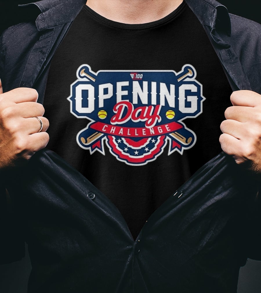 Opening Day Challenge 100 Softball 2027 T-Shirt
