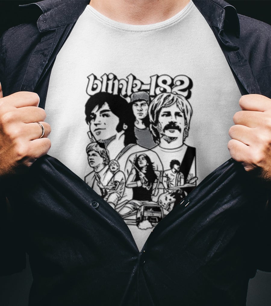 Blink 182 Take Off Your Pants And Jacket 25th Anniversary Complex Collaboration T-Shirt