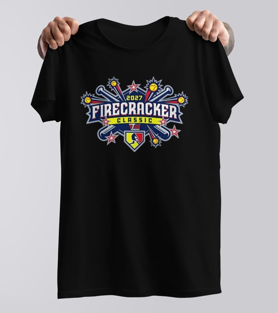 2027 Firecracker Classic Softball Tournament USA Power 100 T-Shirt