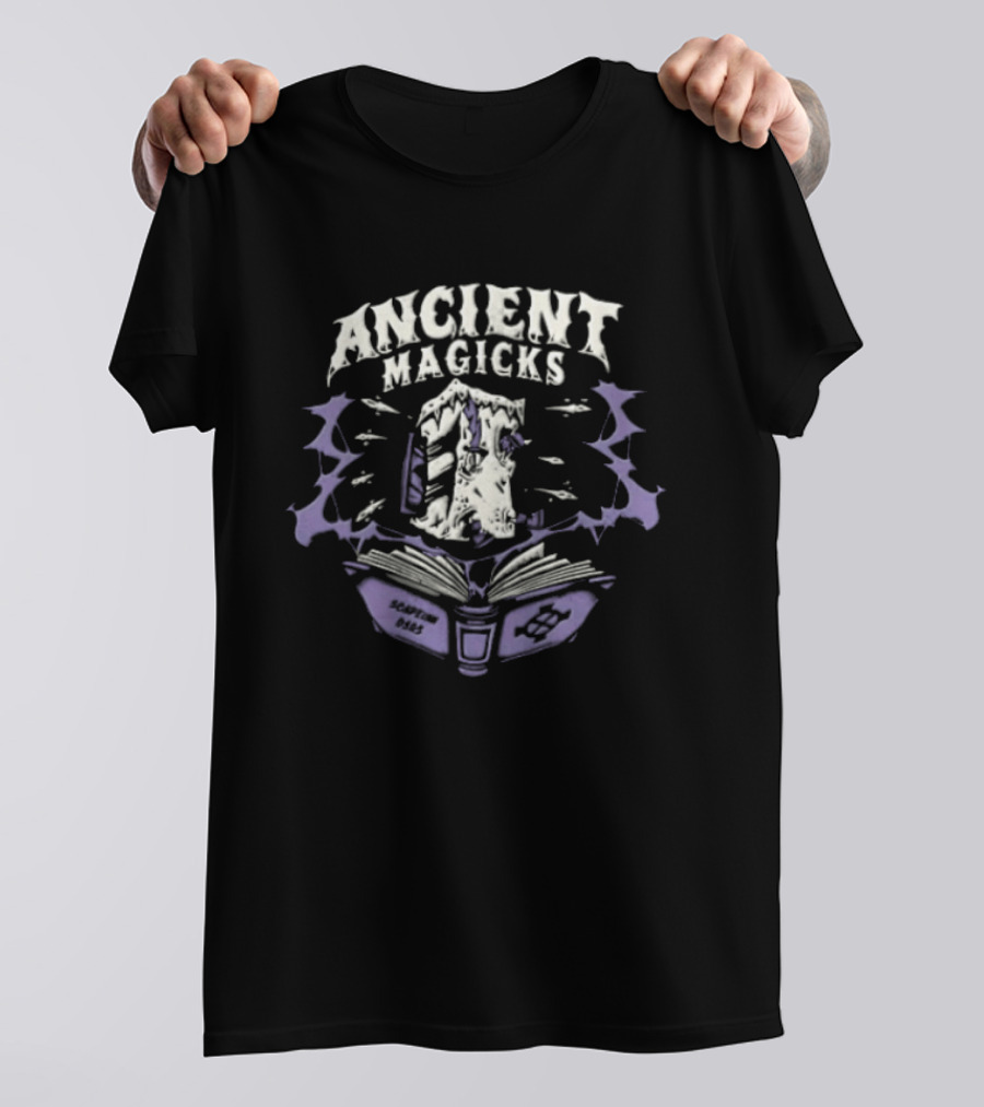 Ancient Magicks Spellbook Fantasy Gaming OSRS T-Shirt