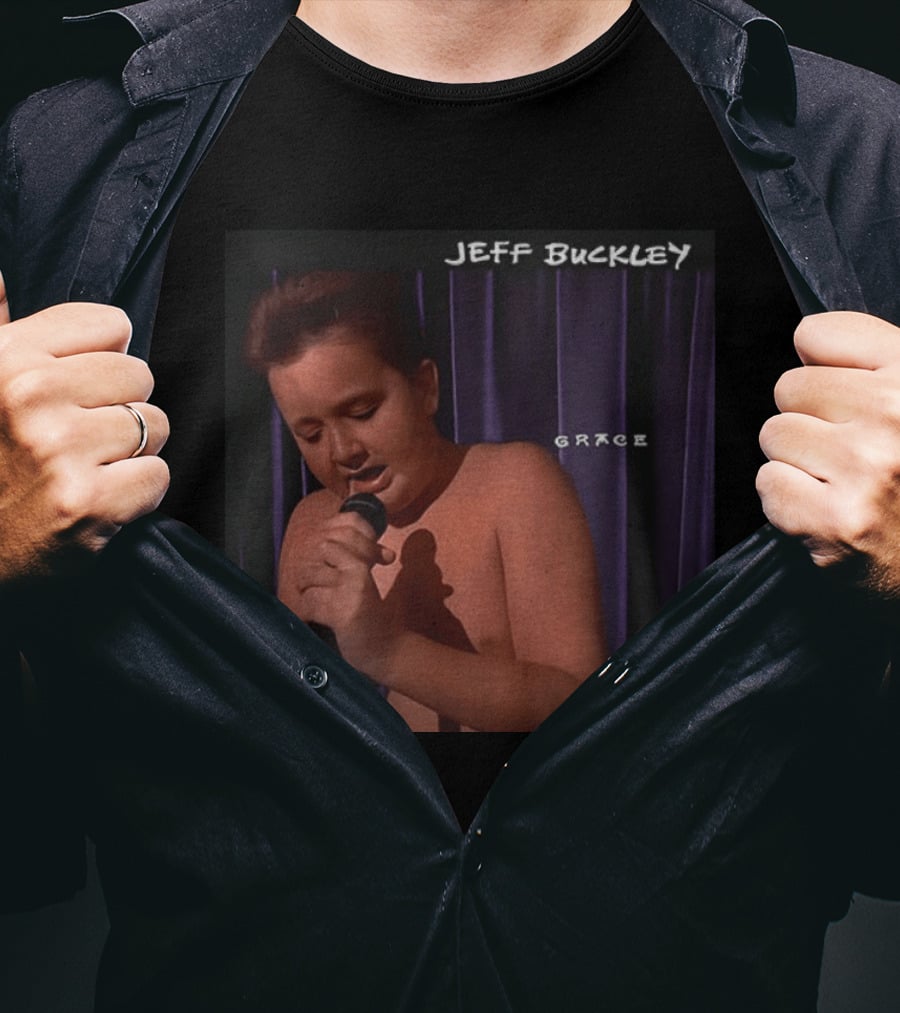 Jeff Buckley Grace Gibby Photo Image T-Shirt