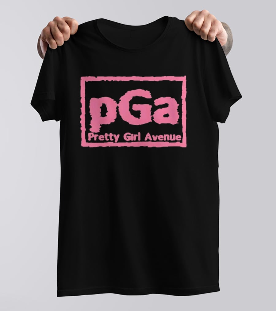 Pretty Girl Avenue PGa Fashion Brand Pink T-Shirt