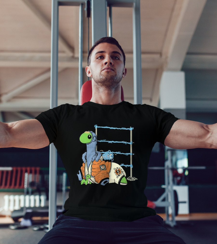 Wattson Nessie Apex Legends Character With Baby Nessie And Fences T-Shirt