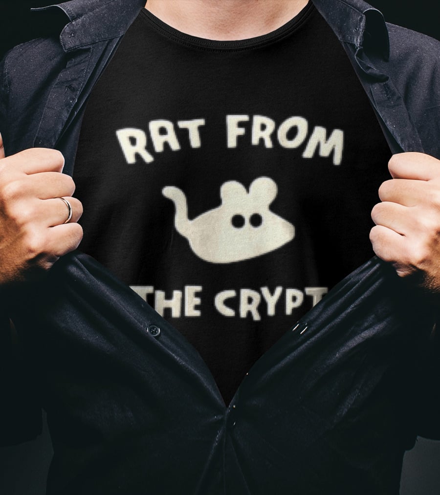 Rat From The Crypt Rat Mouse Face T-Shirt