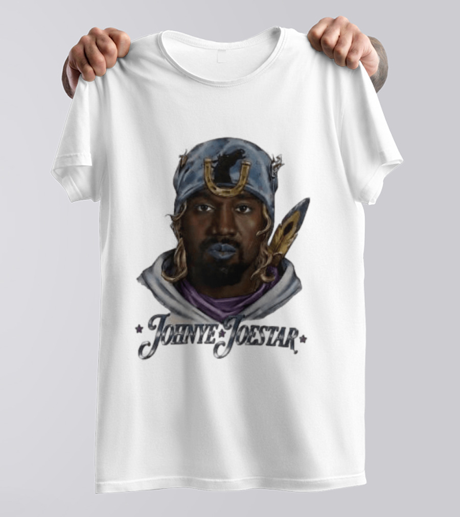 JOHN YE JOESTAR Anime Crossover Character Mashup T-Shirt