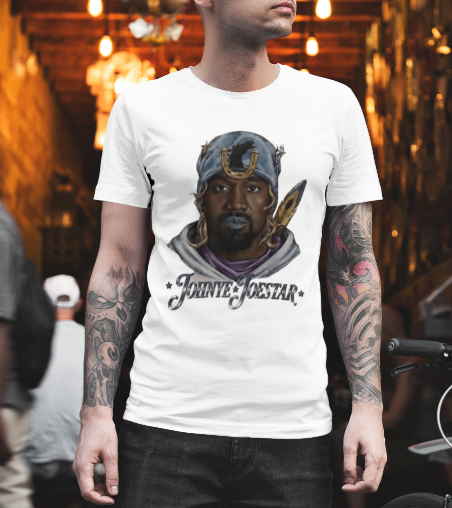 JOHN YE JOESTAR Anime Crossover Character Mashup T-Shirt