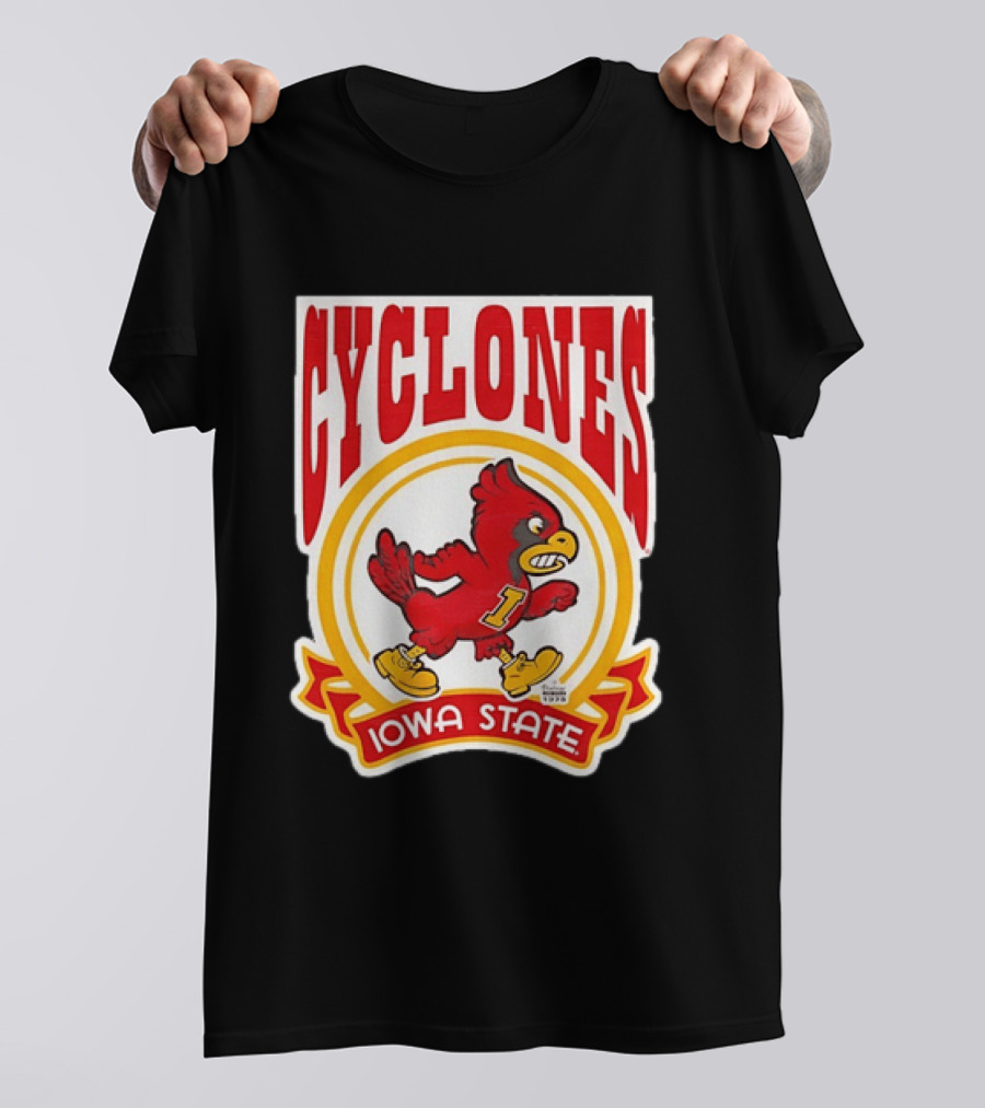 Iowa State Cyclones NCAA 1978 Mascot Bird T-Shirt