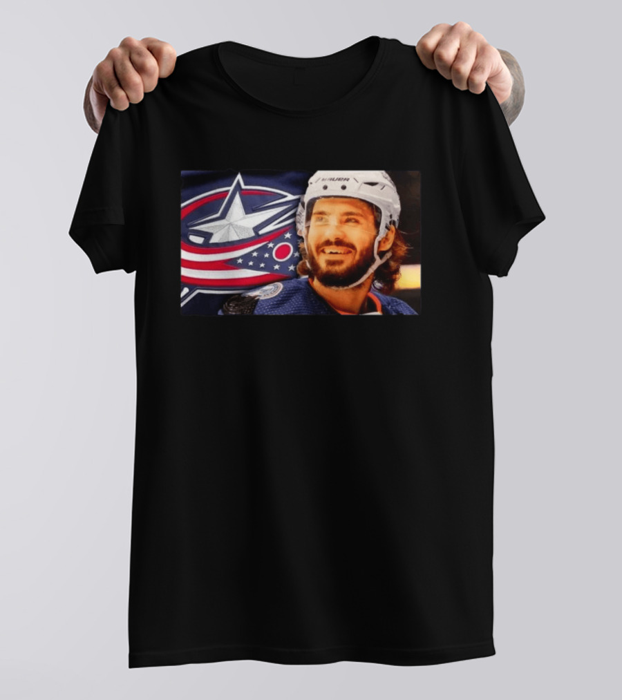 Columbus Blue Jackets Kirill Marchenko Latest Highlights T-Shirt