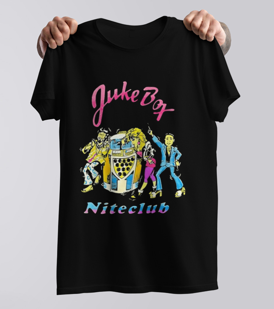 Juke Box Niteclub Retro Dance Party Vibes T-Shirt