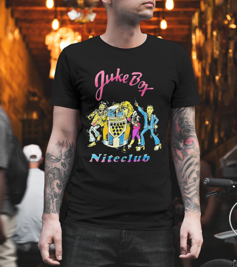 Juke Box Niteclub Retro Dance Party Vibes T-Shirt