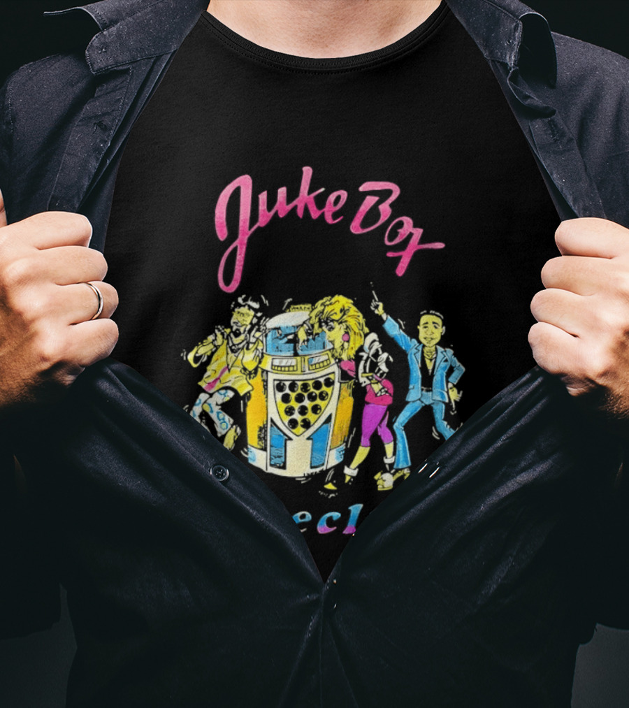 Juke Box Niteclub Retro Dance Party Vibes T-Shirt