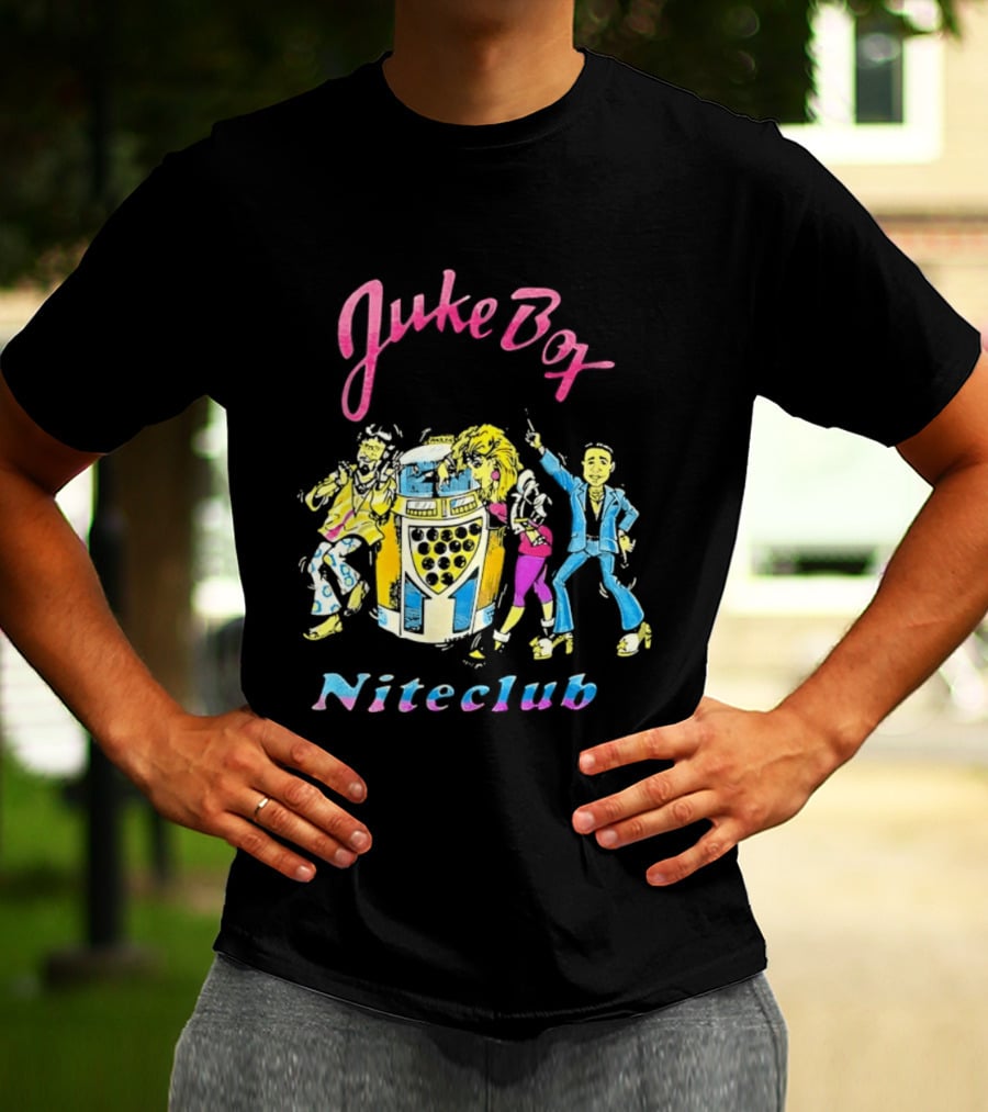 Juke Box Niteclub Retro Dance Party Vibes T-Shirt