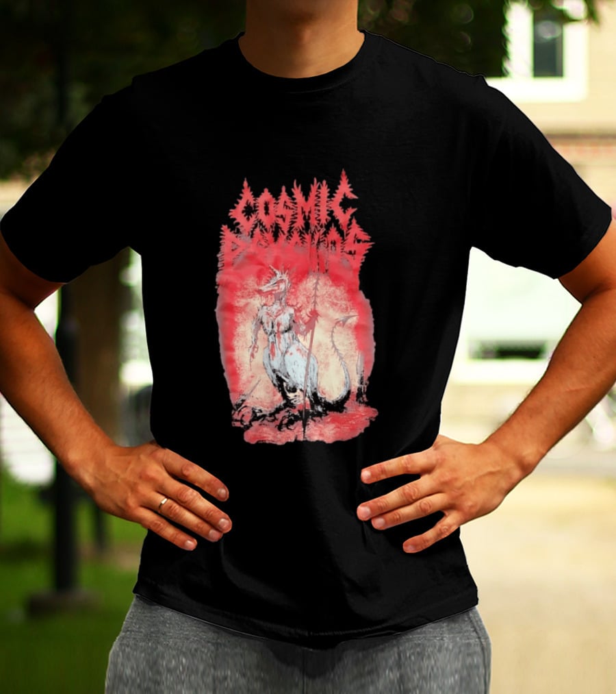 Cosmic Psychos Devil Kangaroo Australian Punk T-Shirt