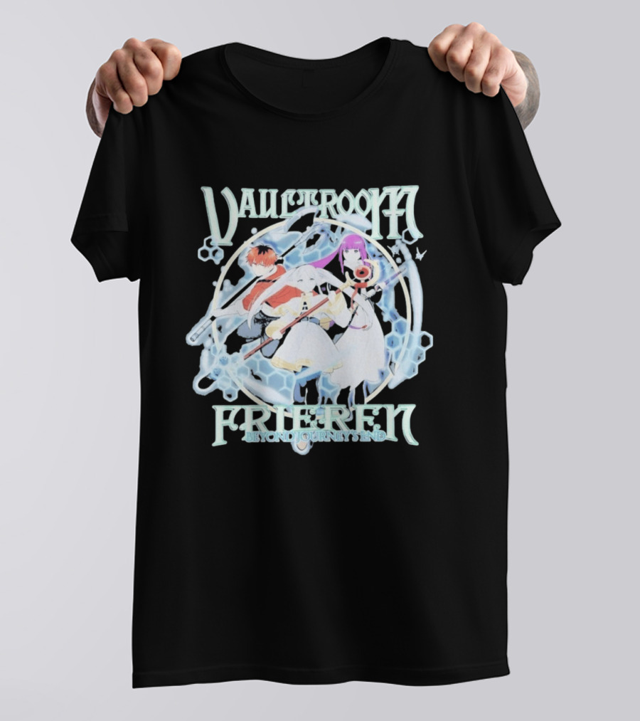 Vaultroom Frieren Beyond Journey's End Character Circle T-Shirt