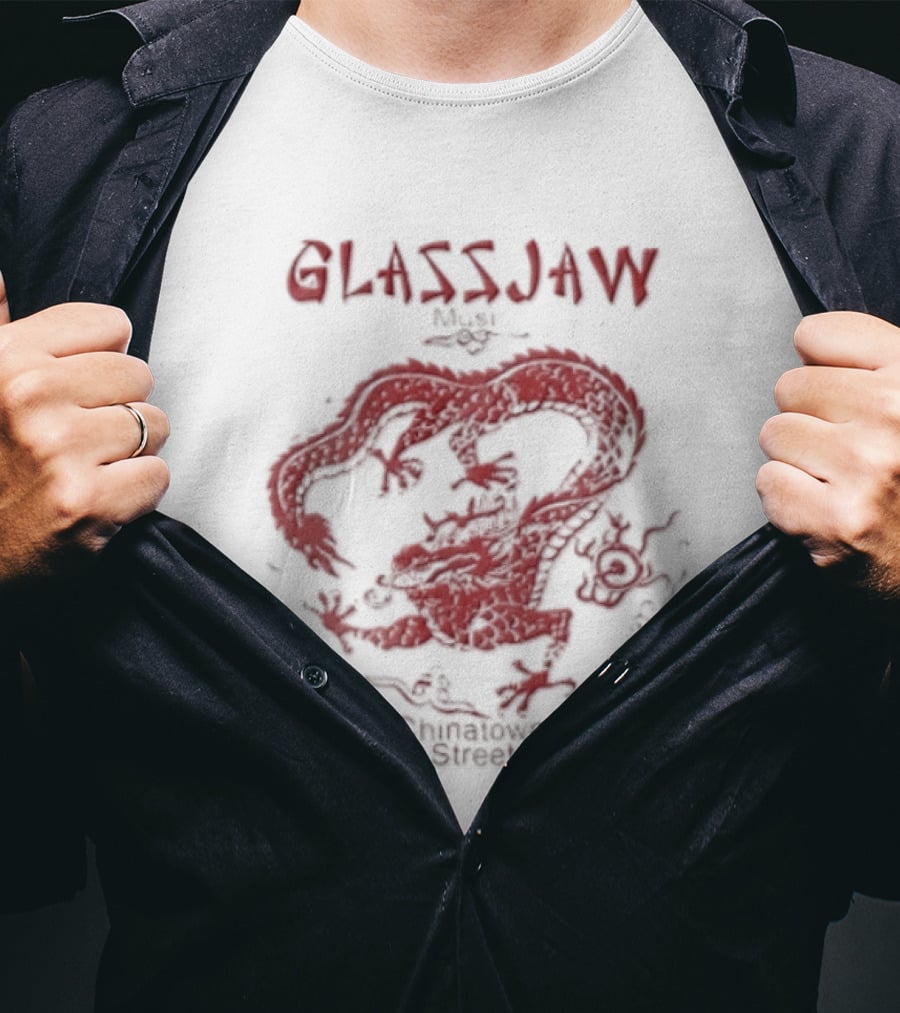 Glassjaw Chinatown Dragon 88 Mott Street New York T-Shirt