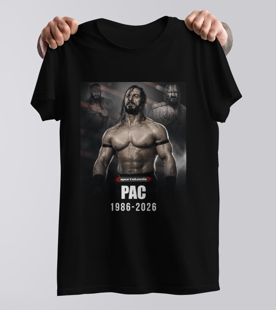 Sportskeeda Pac 1986 2026 Wrestling T-Shirt