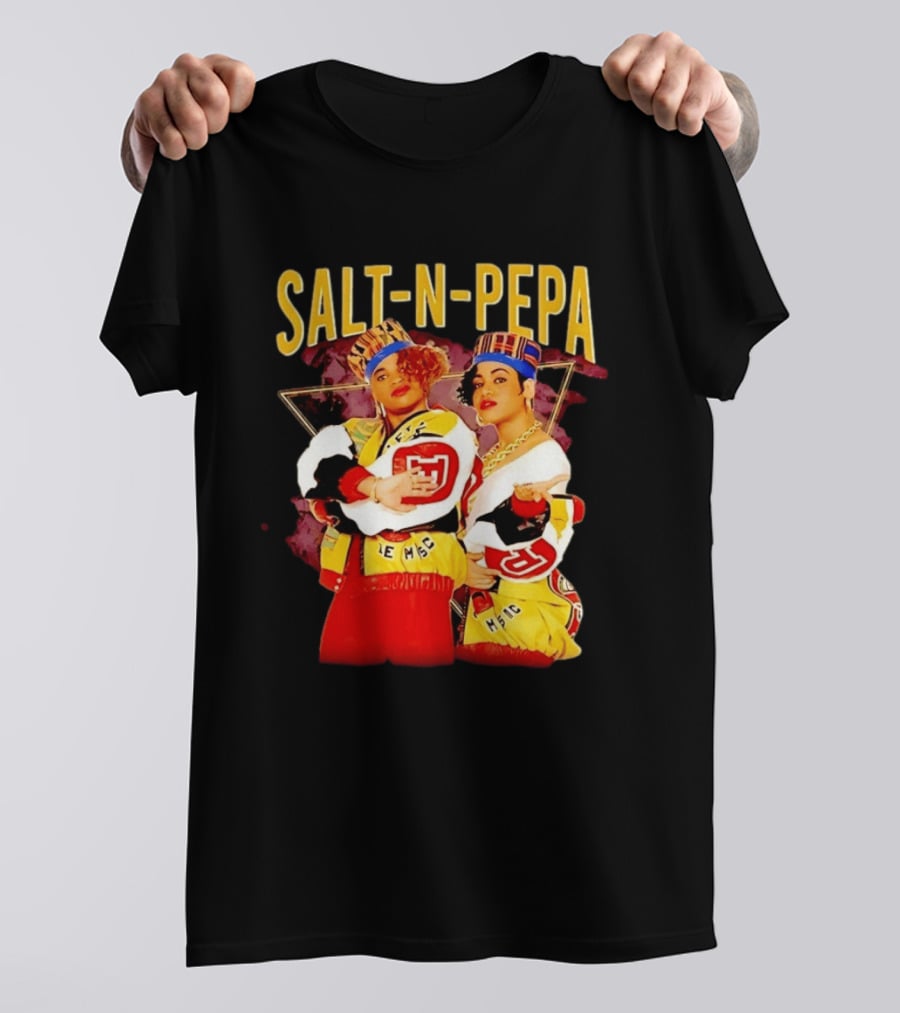 Salt N Pepa Iconic 90s Hip Hop Fashion T-Shirt