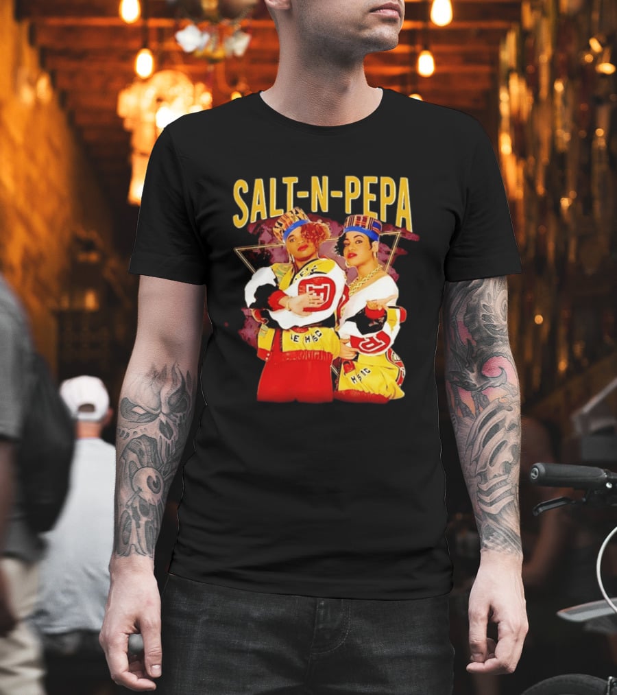 Salt N Pepa Iconic 90s Hip Hop Fashion T-Shirt