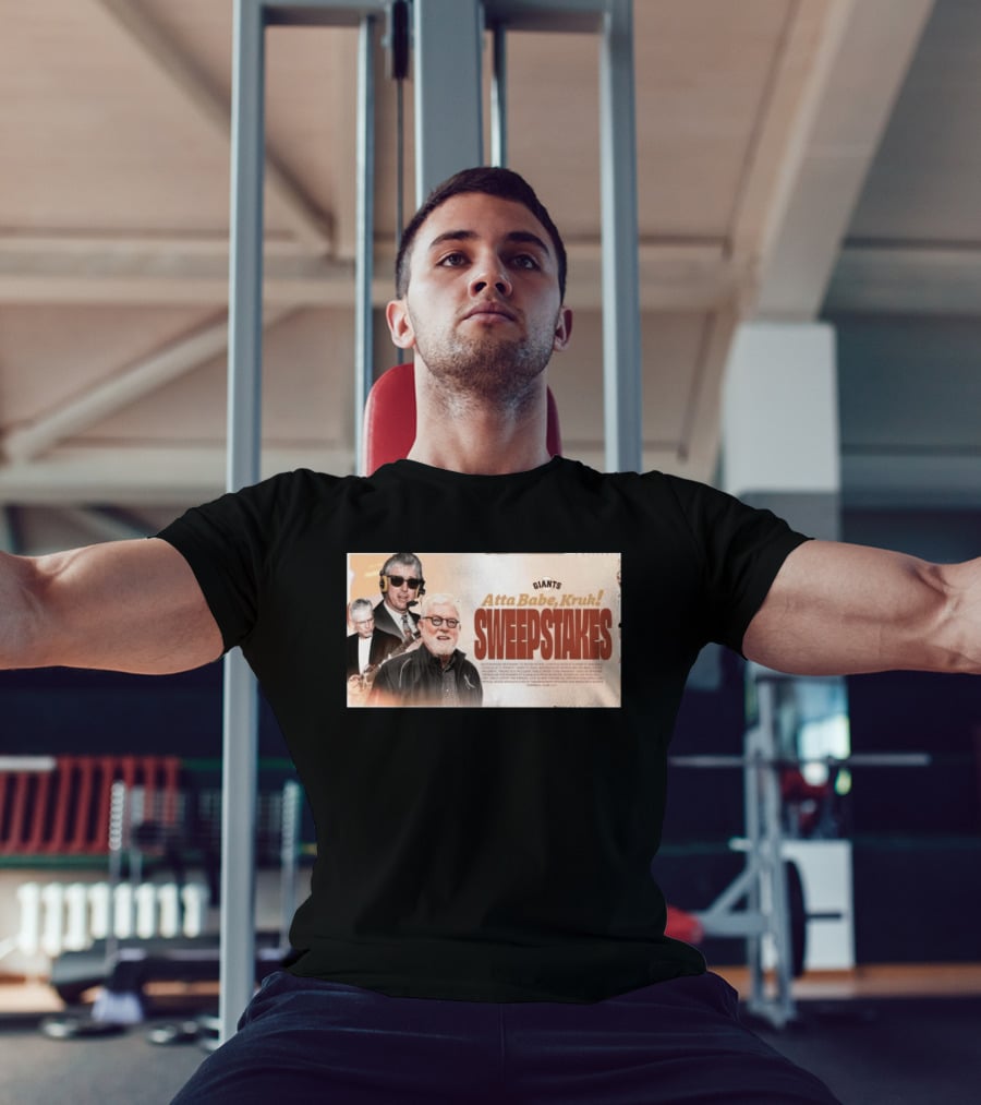 Giants Atta Babe Kruk Sweepstakes T-Shirt