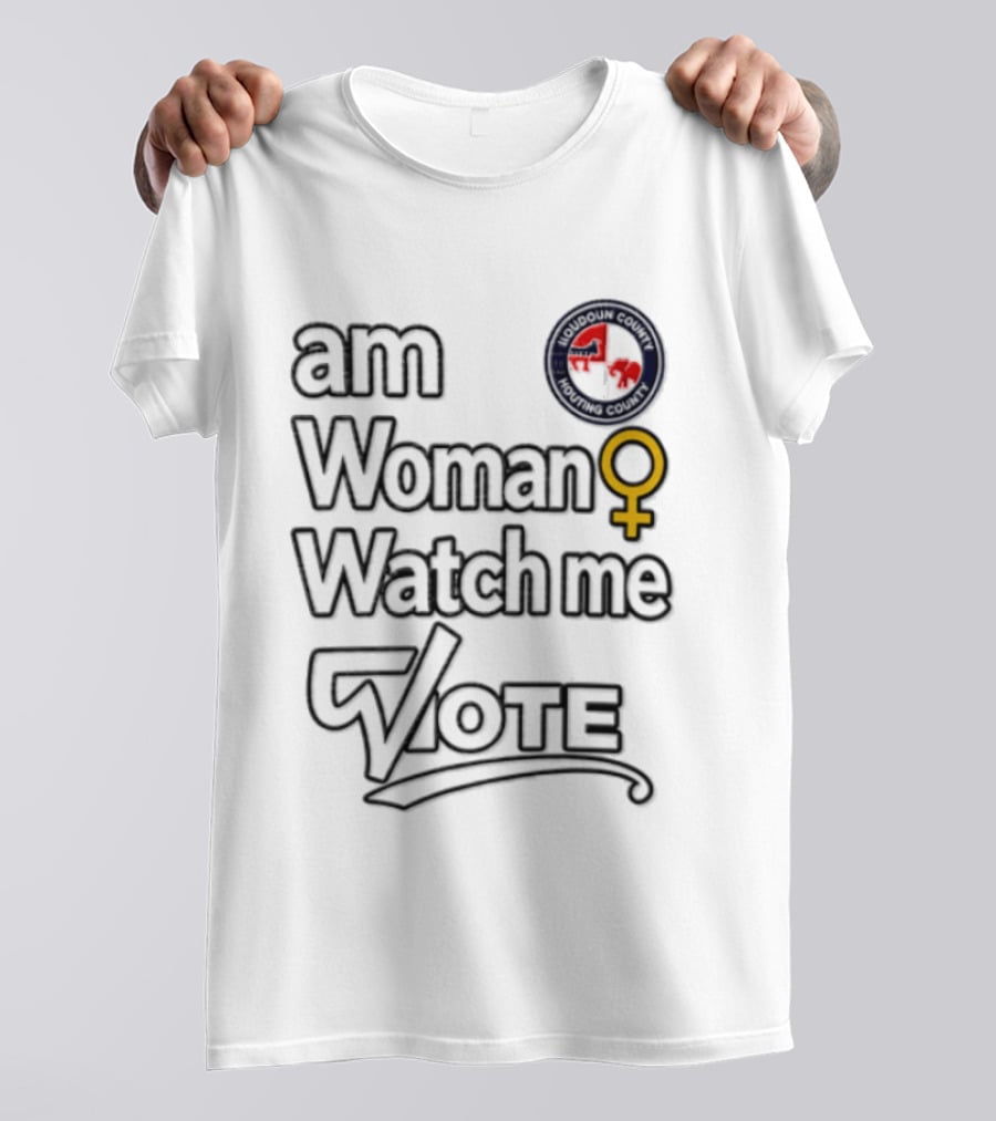 I Am Woman Me Vote Female Empowerment Election T-Shirt