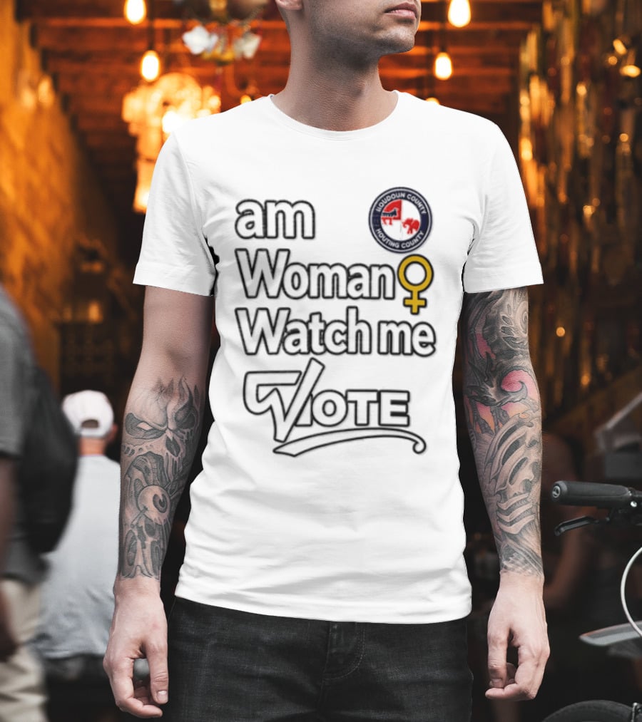 I Am Woman Me Vote Female Empowerment Election T-Shirt