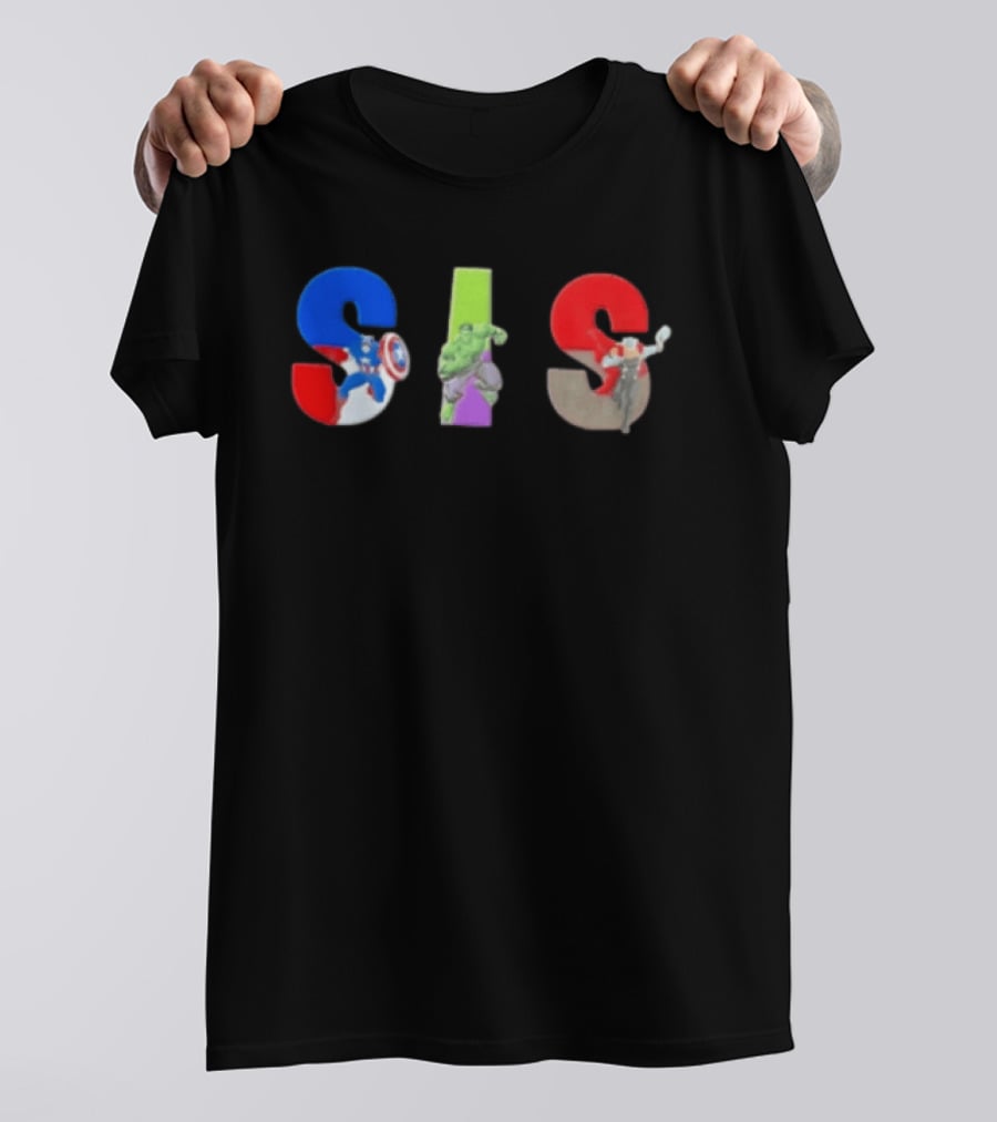 SIS Captain America Hulk Thor Avengers T-Shirt