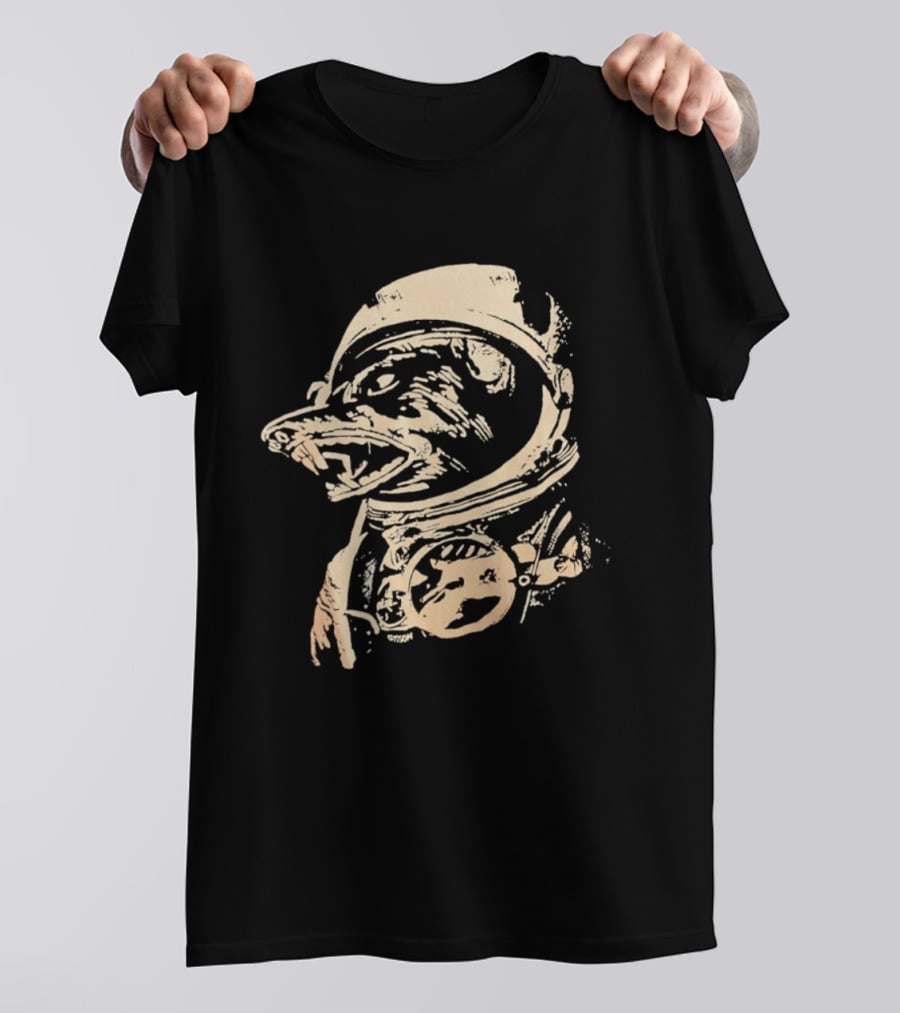 Stussy Astronaut Rat Space Streetwear T-Shirt