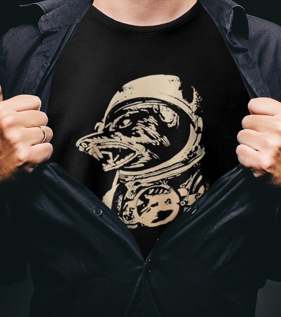 Stussy Astronaut Rat Space Streetwear T-Shirt