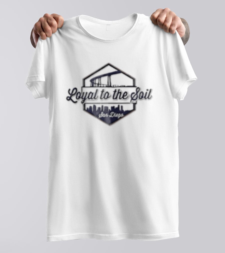 Loyal To The Soil San Diego Authentic Spirit Bridge Skyline T-Shirt