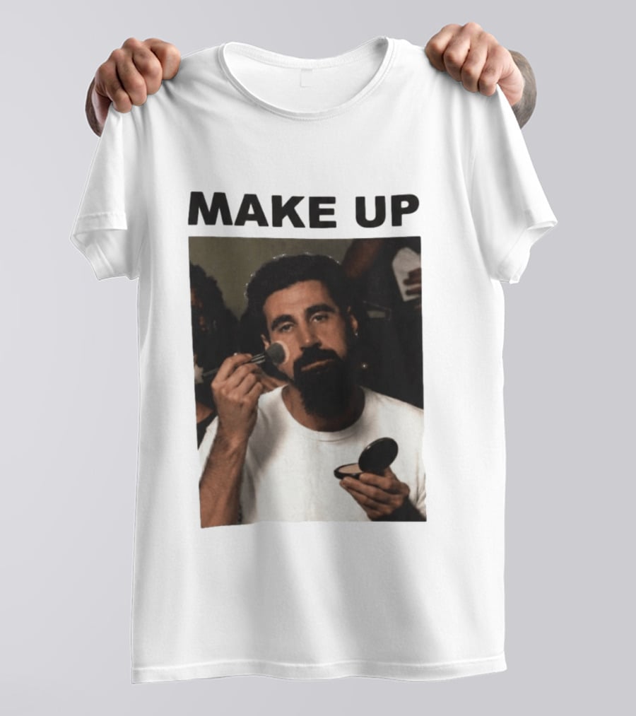 Soad Brazil Makeup Celebrity Face Applying Powder T-Shirt