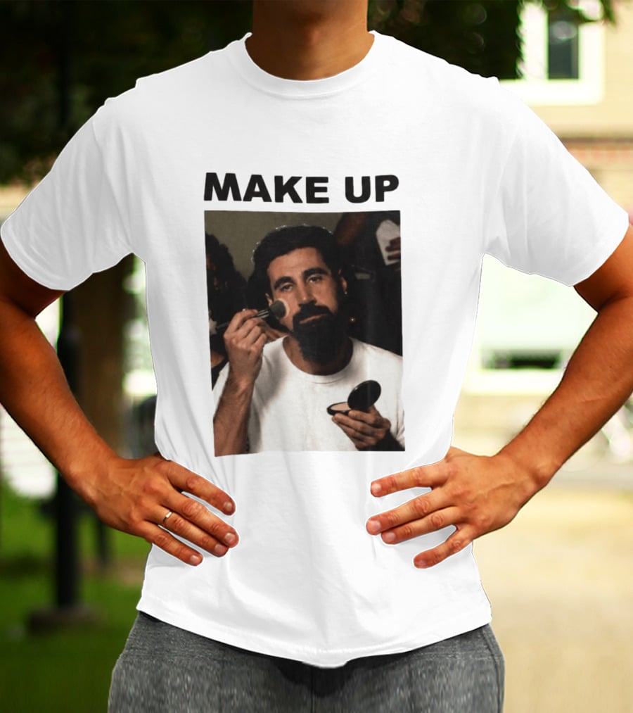 Soad Brazil Makeup Celebrity Face Applying Powder T-Shirt