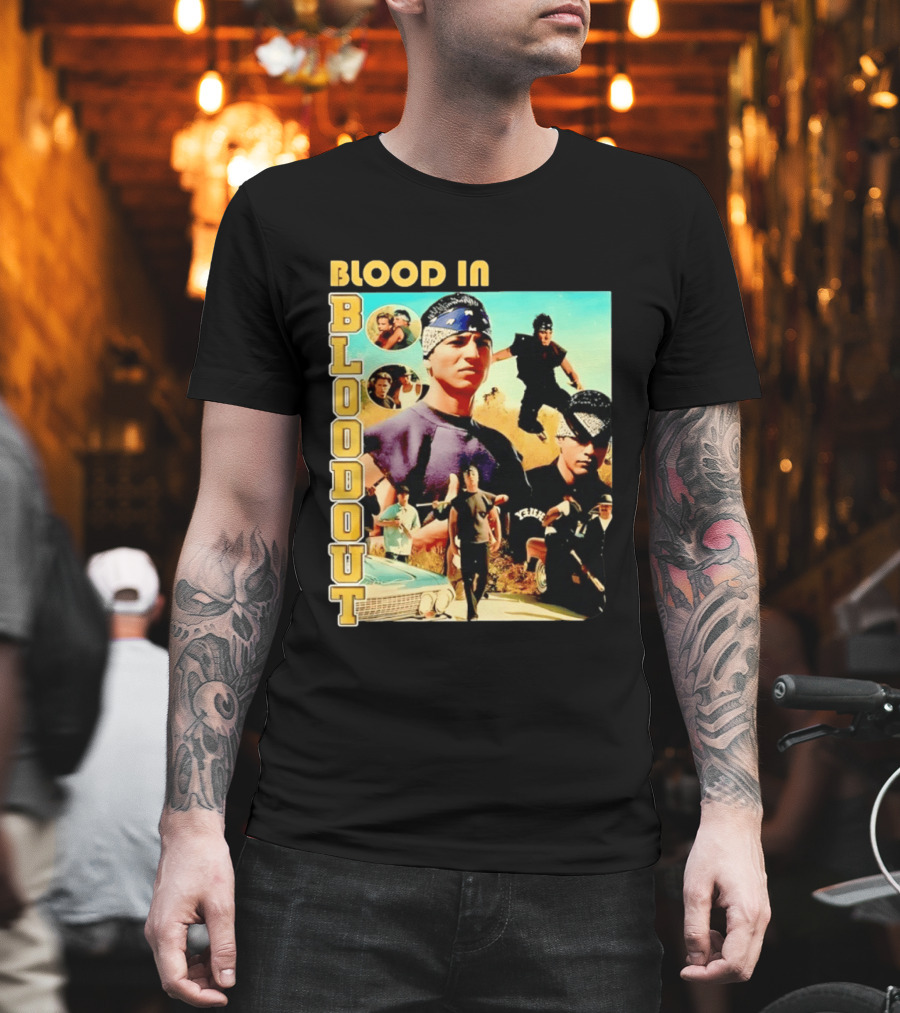 Blood In Blood Out 90s Cult Classic Movie T-Shirt