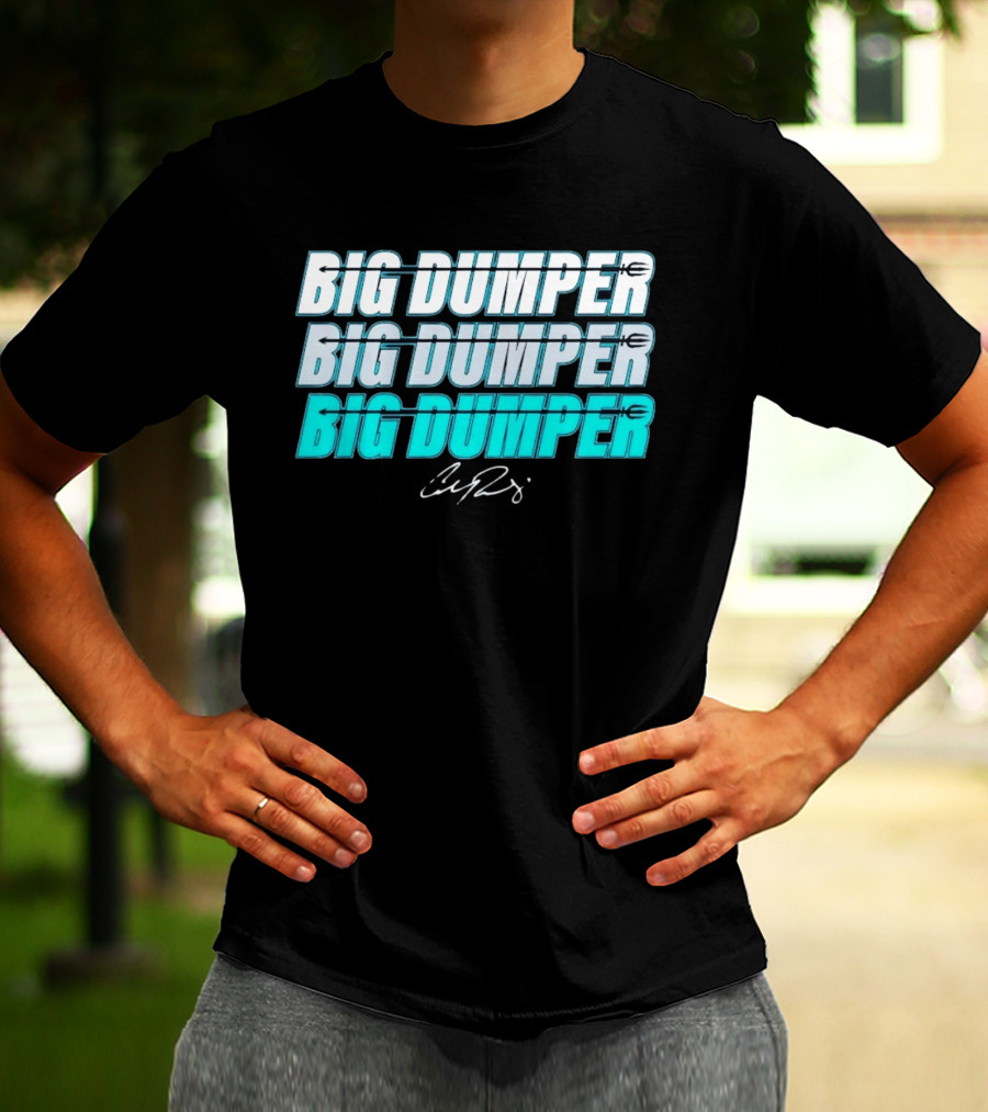 Cal Raleigh Big Dumper Seattle Mariners Baseball Signature T-Shirt