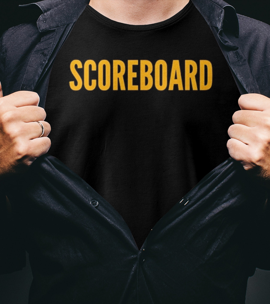 SCOREBOARD Sports Game Stadium Match T-Shirt